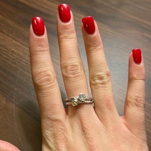 Touchstone Crystals stacked rings